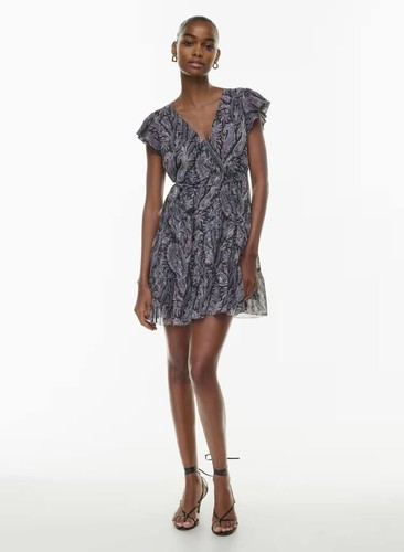 Aritzia Little Moon Sol Dress Small S BNWT Lined Tiered - photo 2