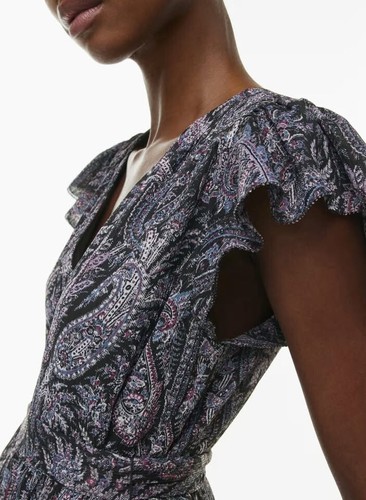 Aritzia Little Moon Sol Dress Small S BNWT Lined Tiered - photo 3