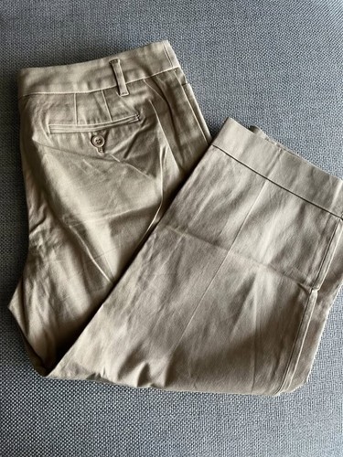 LOFT Ann Taylor Womens 6P Beige Marisa Cropped Ankle Pant