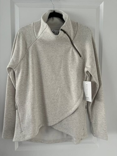 Athleta Cozy Karma Asymmetrical Pullover Medium MP BNWT - photo 2