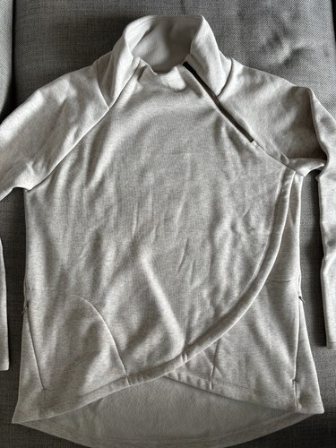 Athleta Cozy Karma Asymmetrical Pullover Medium MP BNWT - photo 4