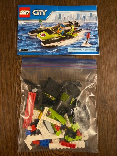 LEGO City Race Boat 60114 - 95 Pieces - Complete Set - photo 2