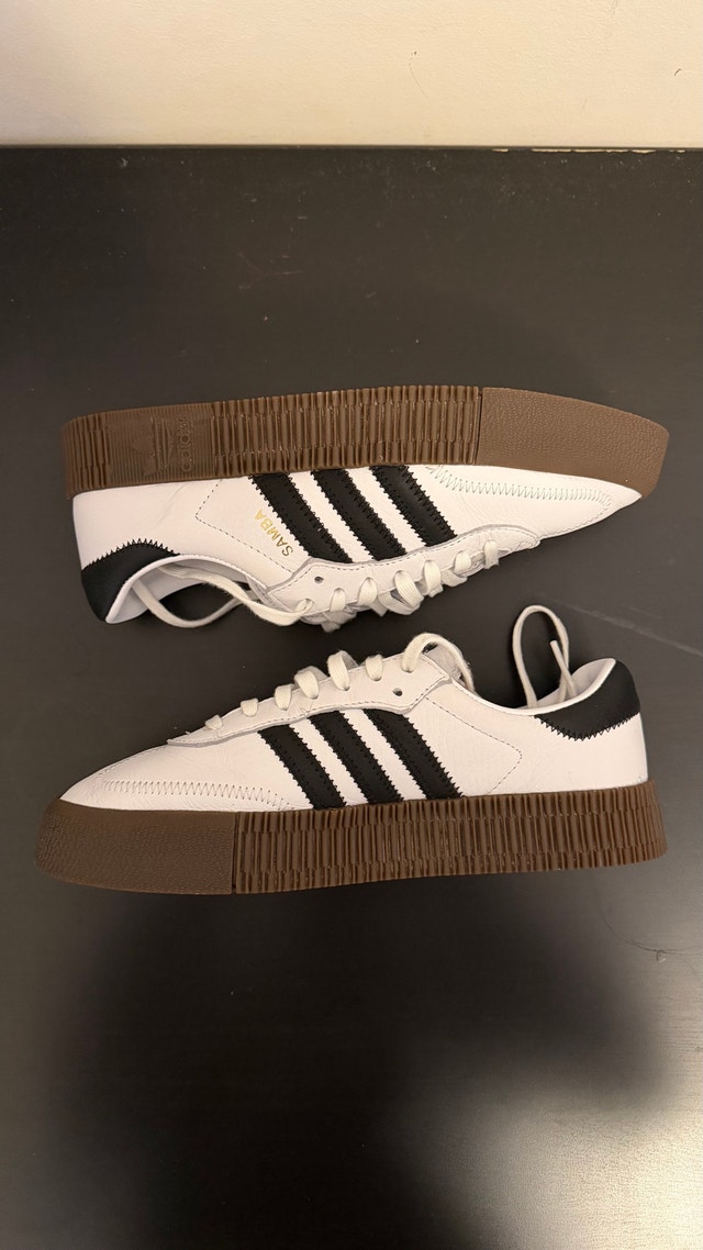adidas Sambarose Cloud White Women Sneakers Core-Black Gum - photo 2