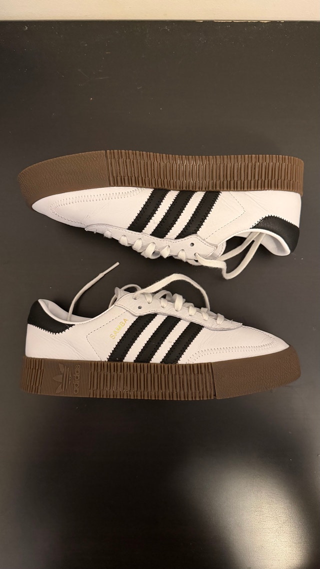adidas Sambarose Cloud White Women Sneakers Core-Black Gum - photo 3