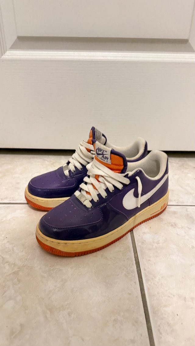 Nike Air Force 1 ‘07 Club Purple Patent Leather