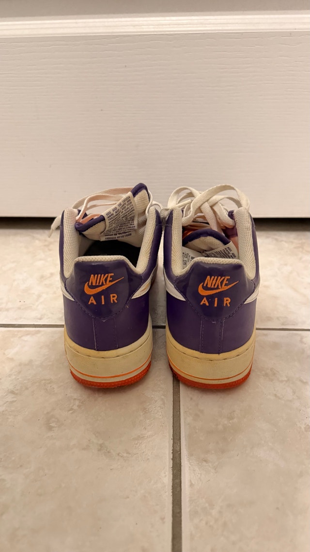 Nike Air Force 1 ‘07 Club Purple Patent Leather - photo 5