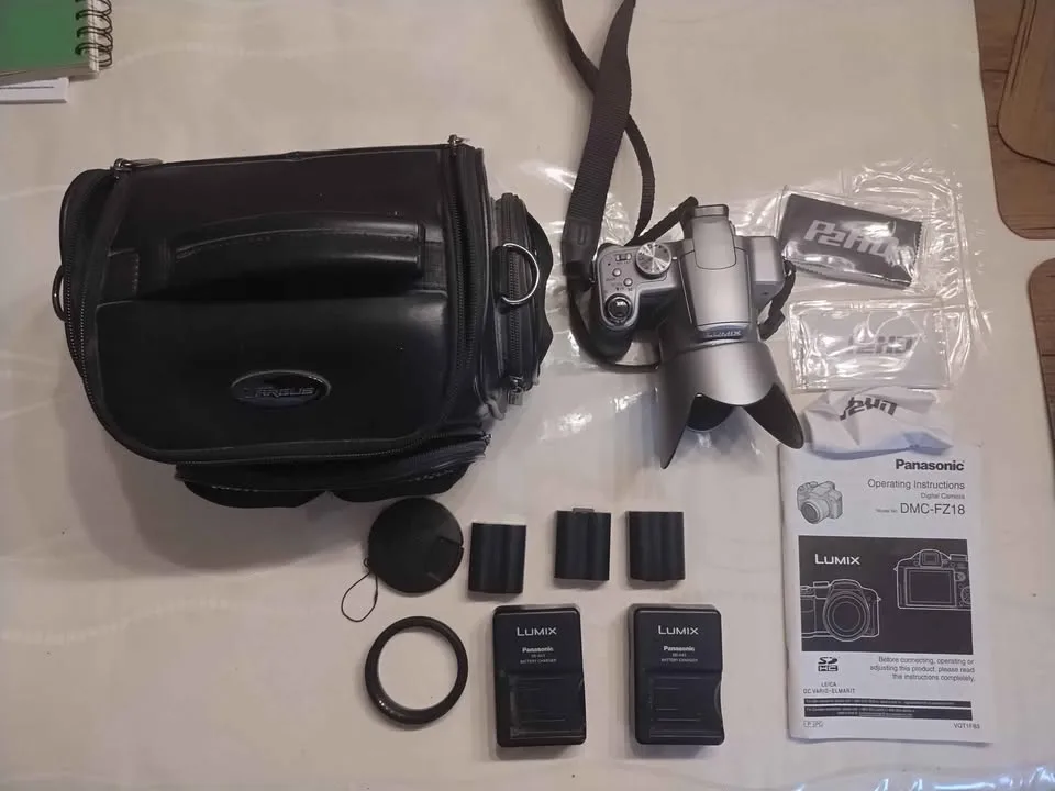 Panasonic Lumix DMC-FZ18 digital camera image indicator(2)