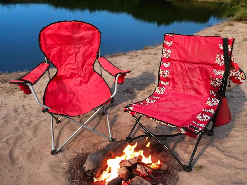 Set of 4 folding chairs for Camping beach - photo 2
