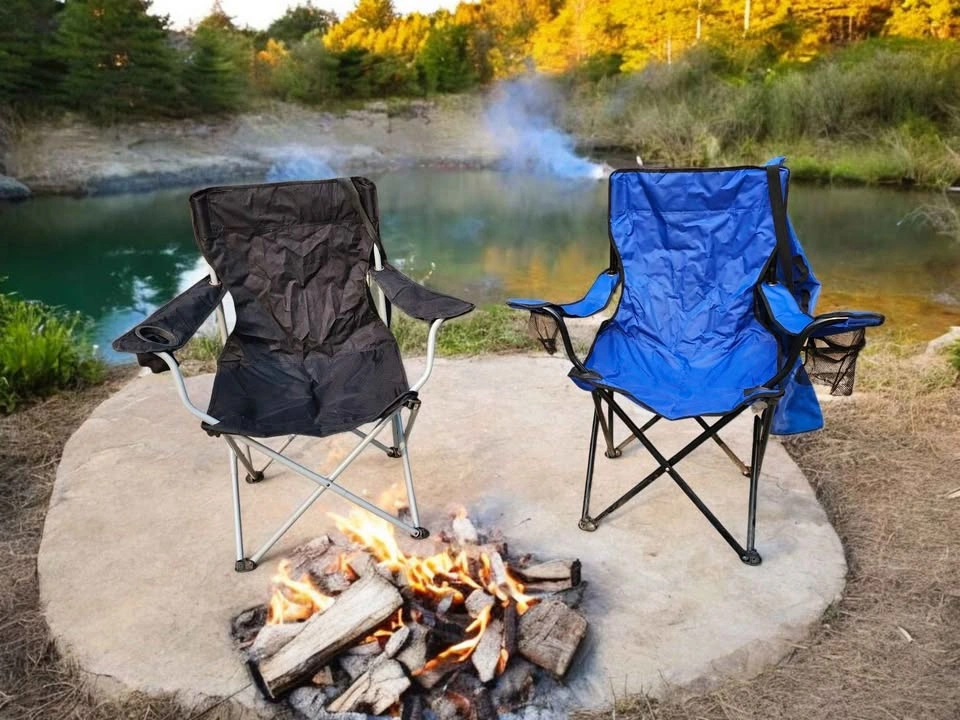 Set of 4 folding chairs for Camping beach - photo 3