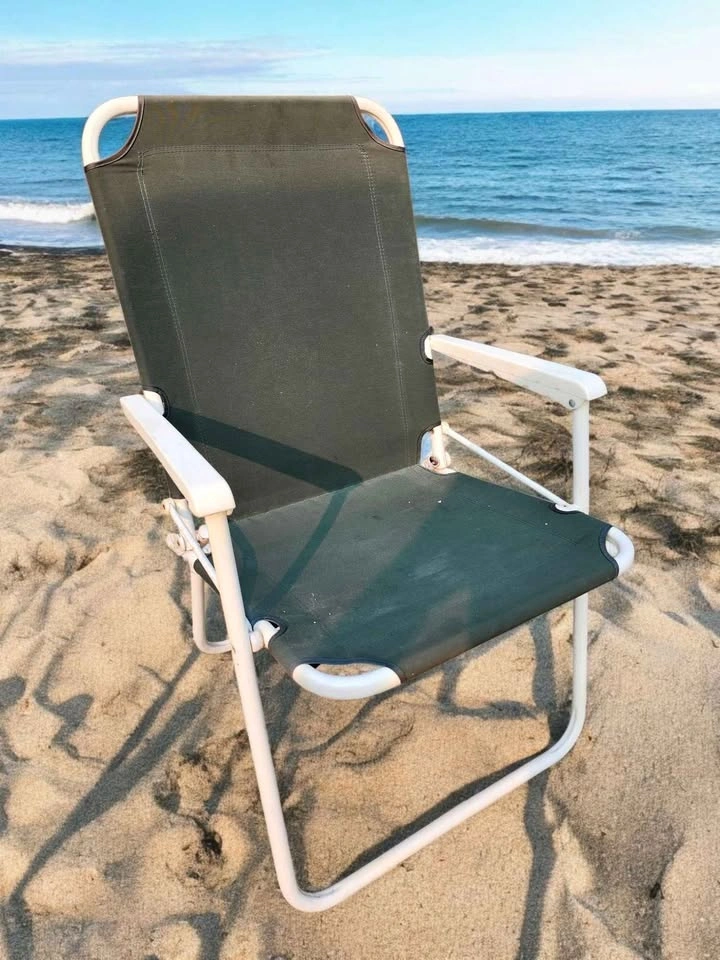 Pair of 2 Low-Profile Comfortable Beach Camping Chairs - photo 3