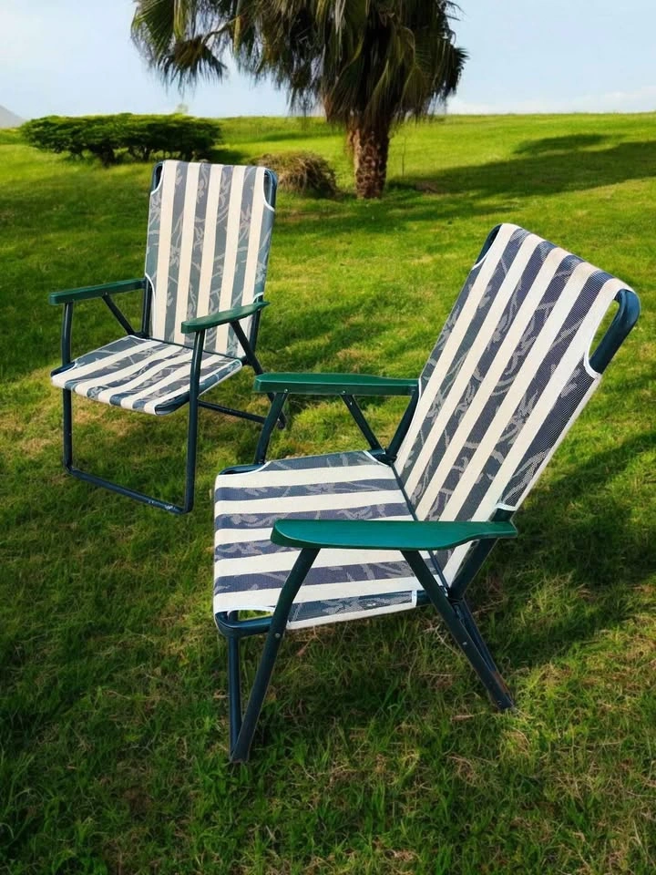 Lot of 4 Folding Aluminum Beach Chairs - photo 3