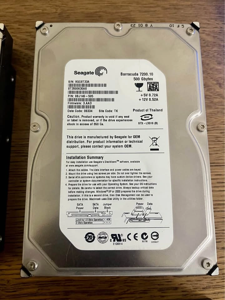 (Lot of 4) HDD - For Parts/Not Working* - photo 4