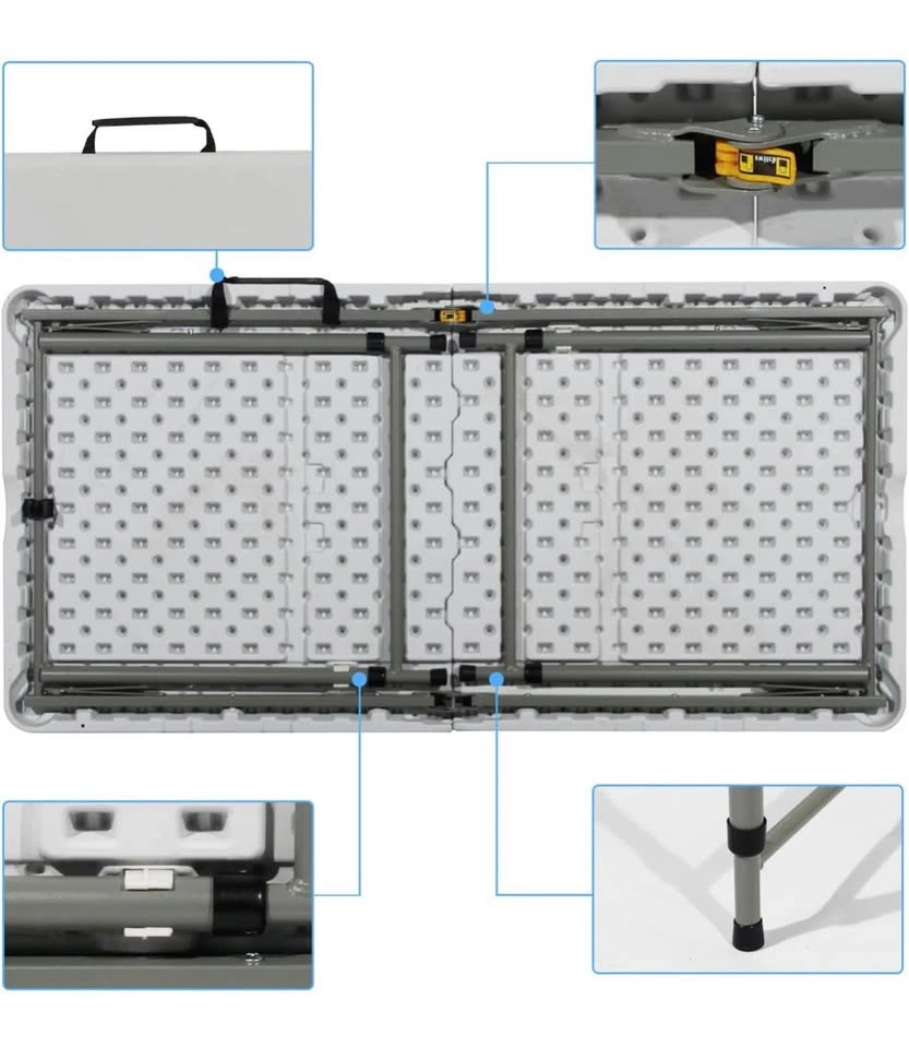 New Adjustable Folding Table for Dining, Picnic, and Camping - photo 4