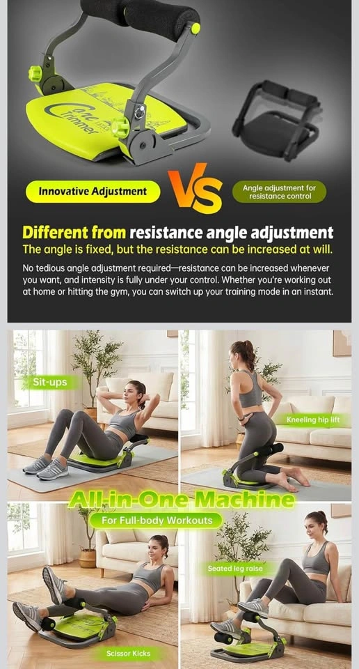 New Ab Trainer, Ab Machine, Sit Up Machine, Core Trainer - photo 2