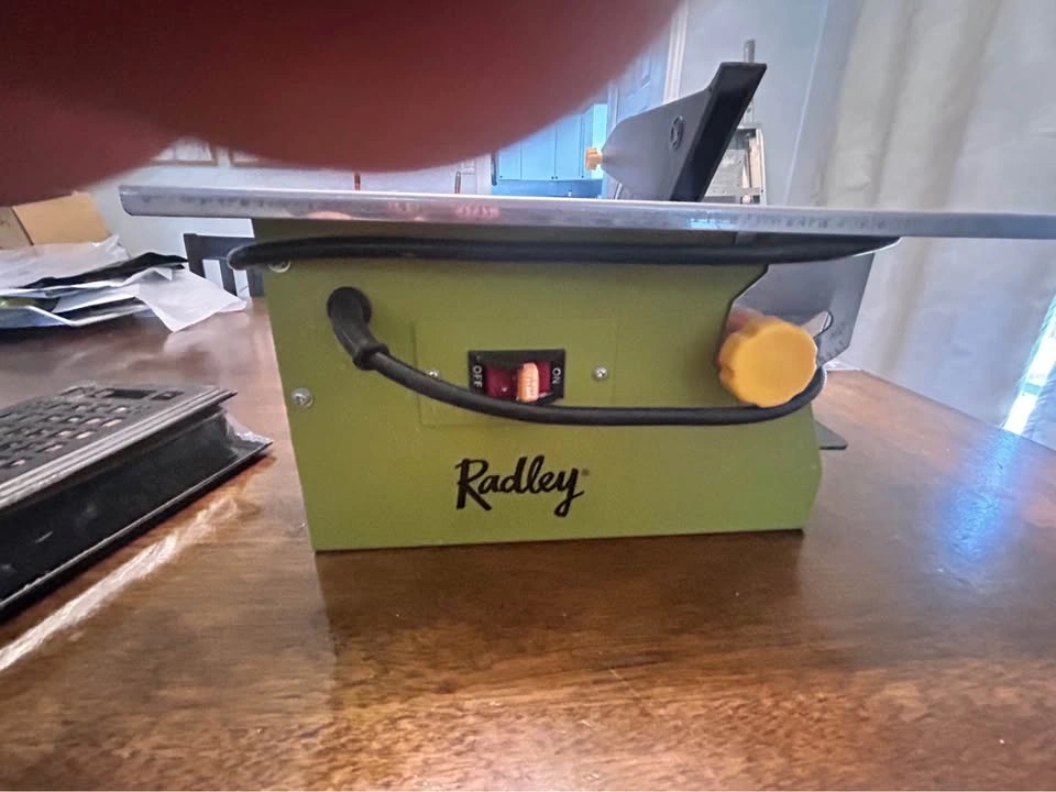 Radley Wet Tile Saw & Tile Lot - photo 4