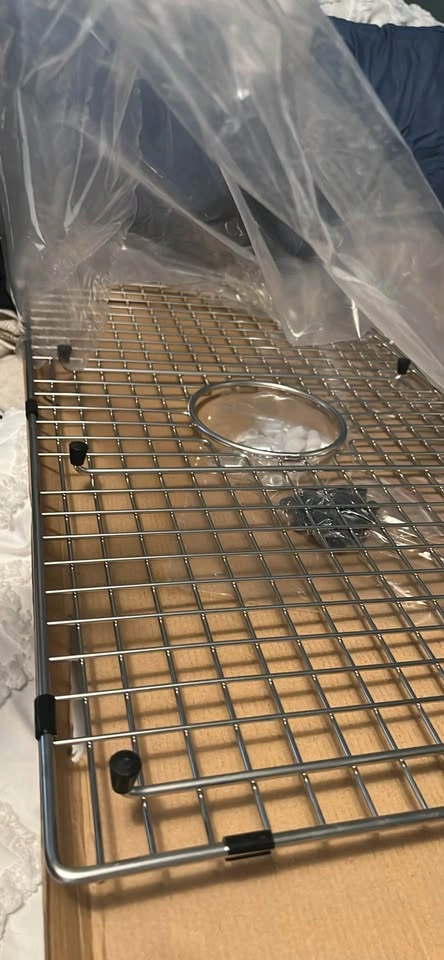 Stainless Steel Kitchen Sink Protector Grid - photo 5