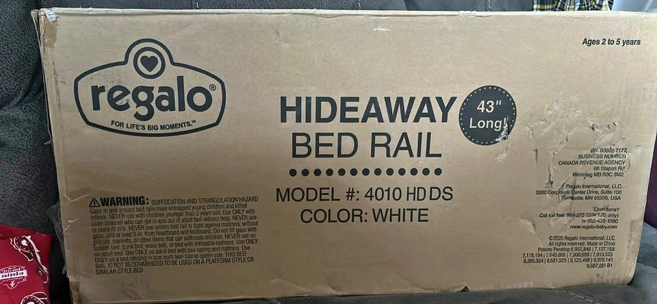 Regalo Hideaway Bed Rail