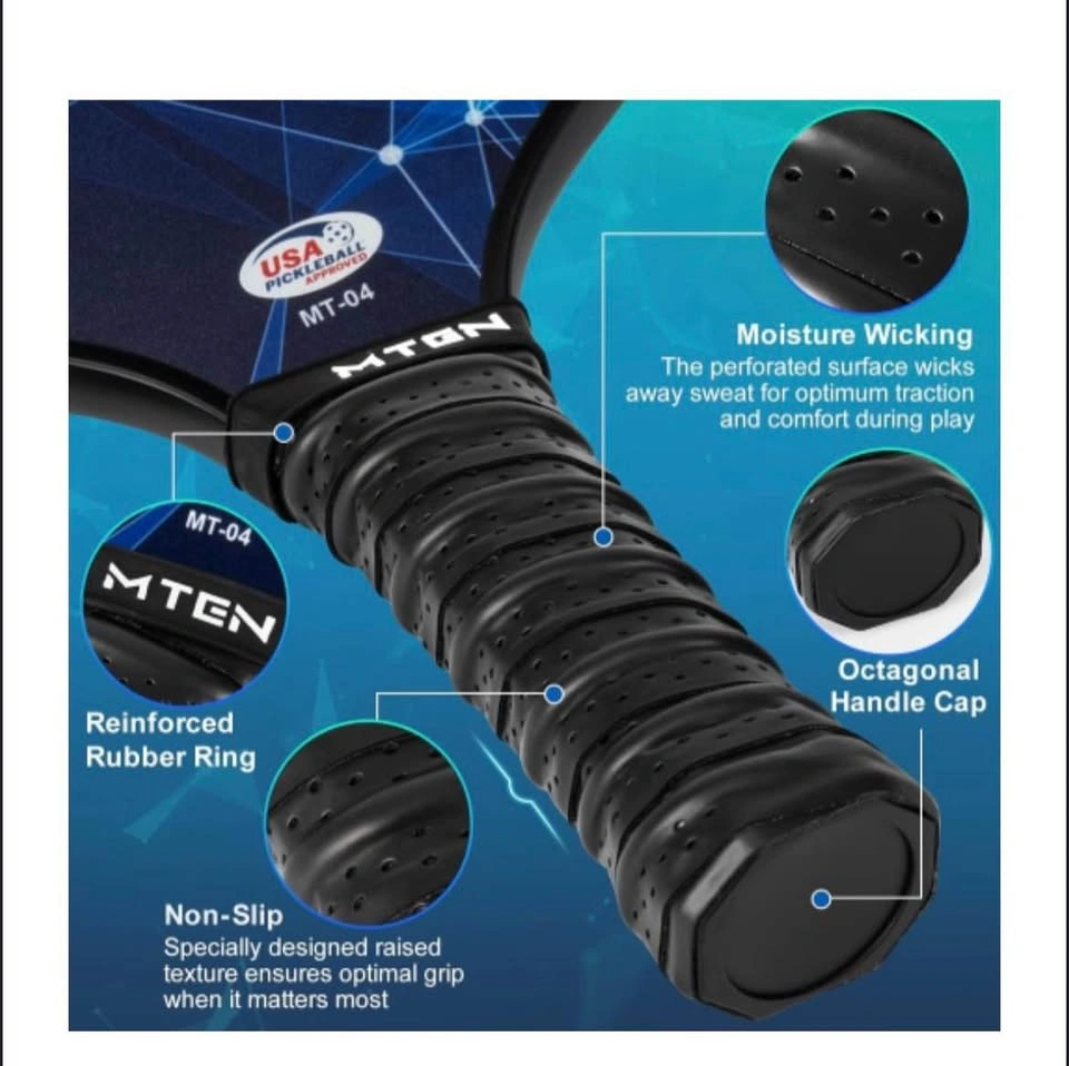 New Fiberglass Pickleball Paddle Set - photo 3