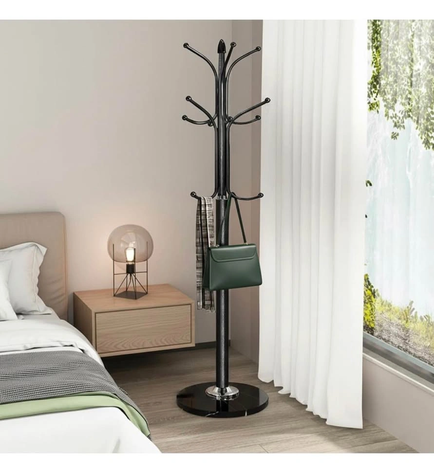 New Freestanding Coat Rack with Marble Base, 70 Inch - photo 5