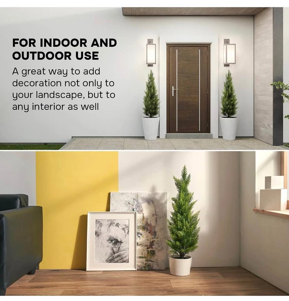 New Artificial Plants Indoor Outdoor - Artificial Topiary 3Ft Ce - photo 4