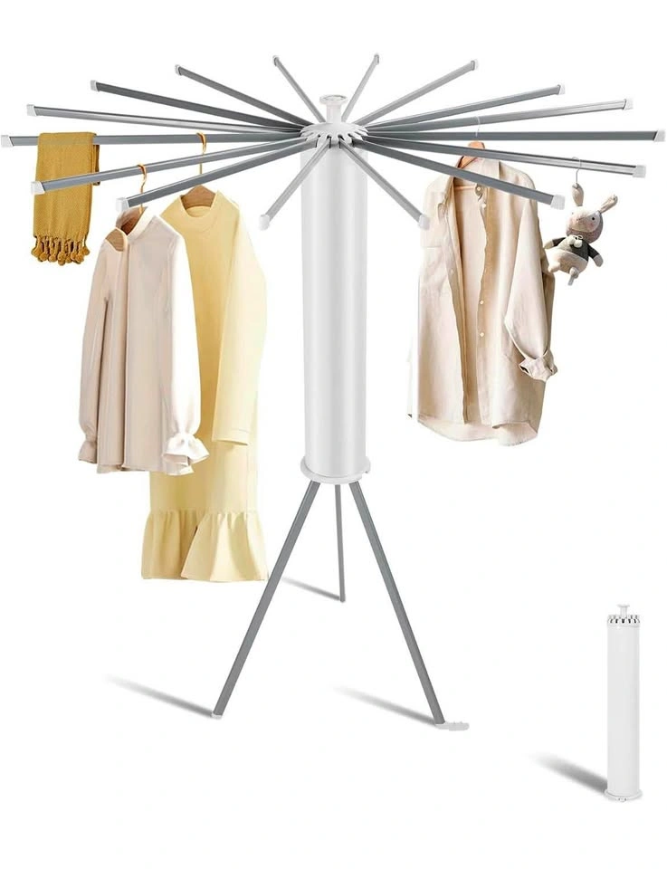 New Tripod Clothes Drying Rack, Portable Foldable Laundry Rack