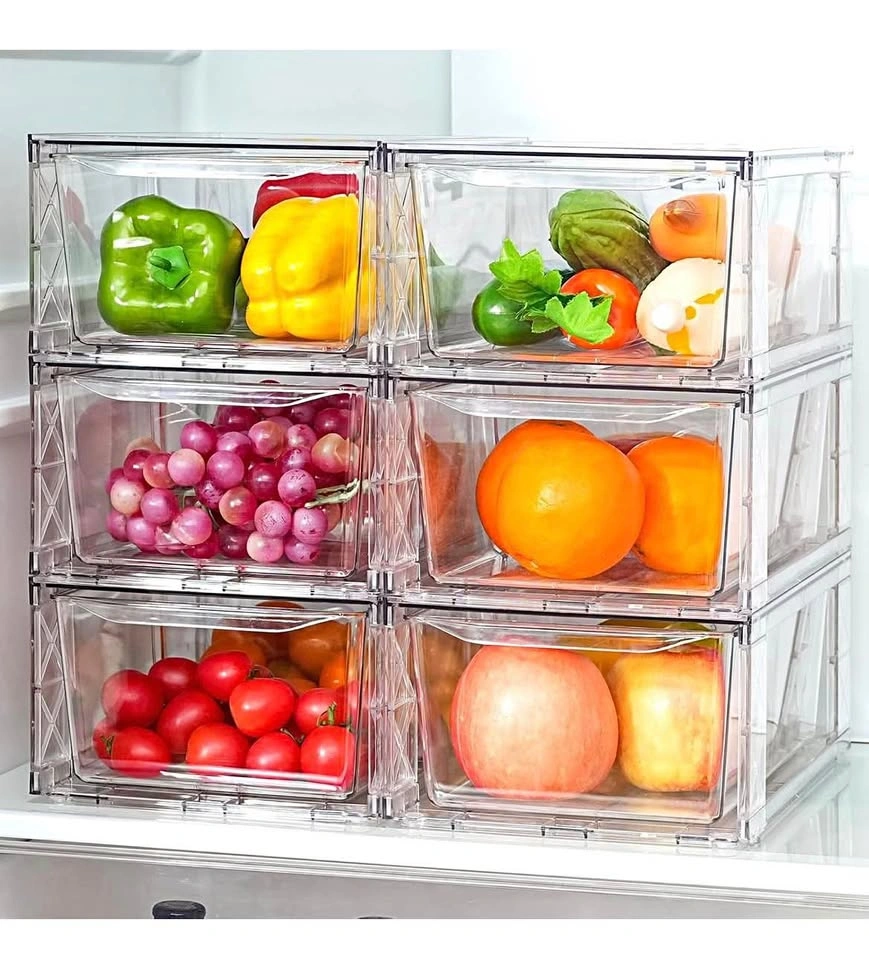 New 6-Pack Pantry Organizers and Storage Bins