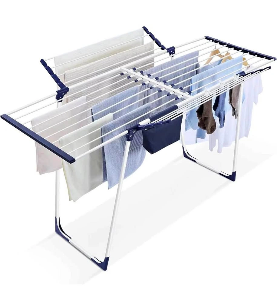 Brand new Foldable Gullwing Laundry Drying Rack with Clips