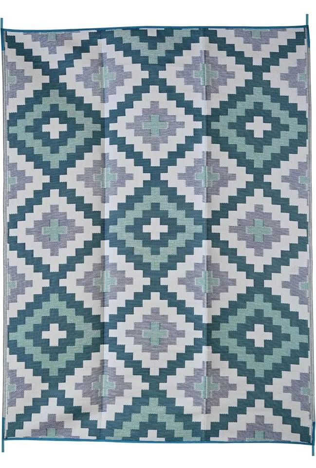 Kilim Design Outdoor Area Rug - Reversible & Waterproof - photo 5