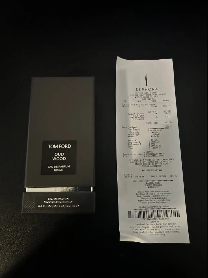 Authentic Tom Ford Oud Wood