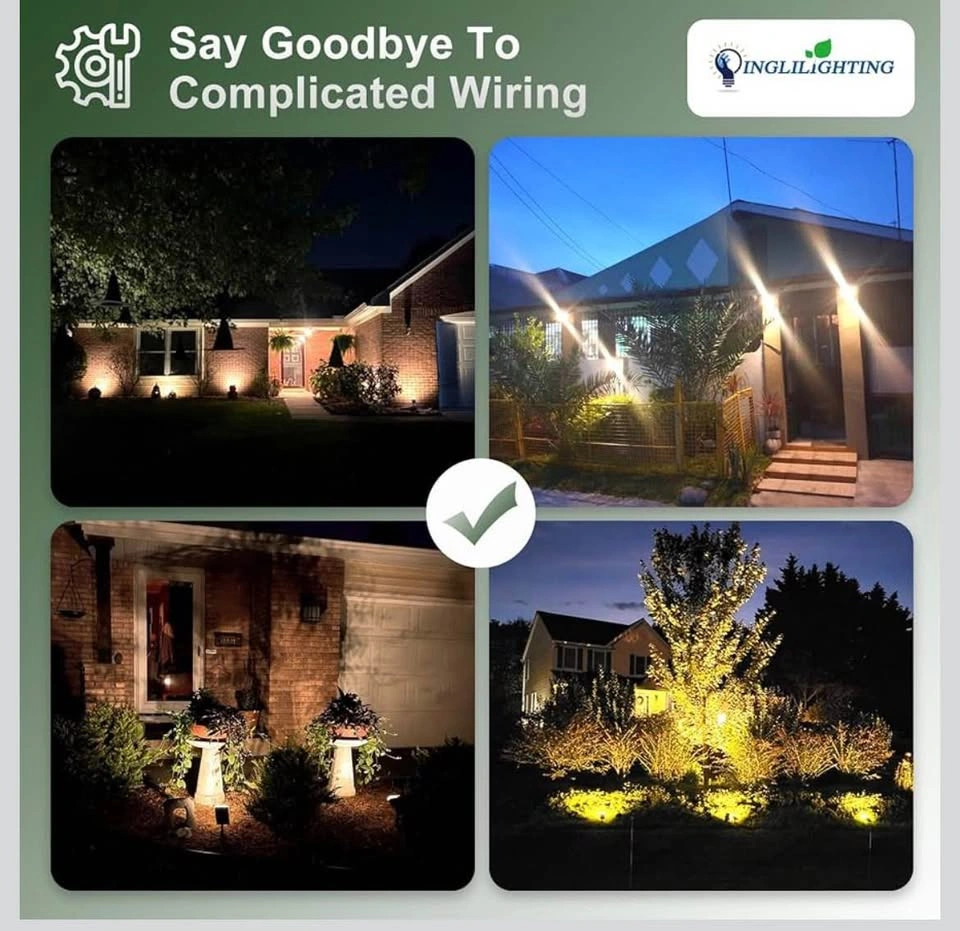 New Solar Lights Outdoor Waterproof 6PC Warm - photo 3