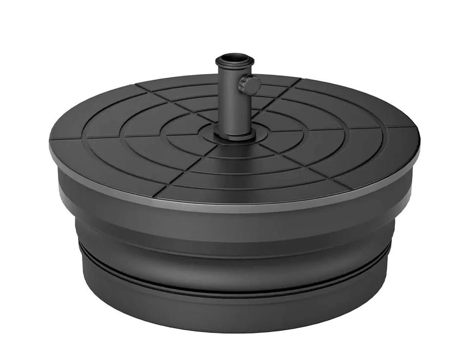 Heavy Duty Outdoor Umbrella Base Foldable 110lbs Adjustable