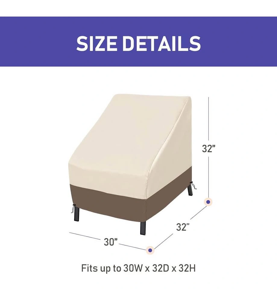 New Patio Chair Covers, Heavy Duty & Waterproof (4Pack) - photo 3