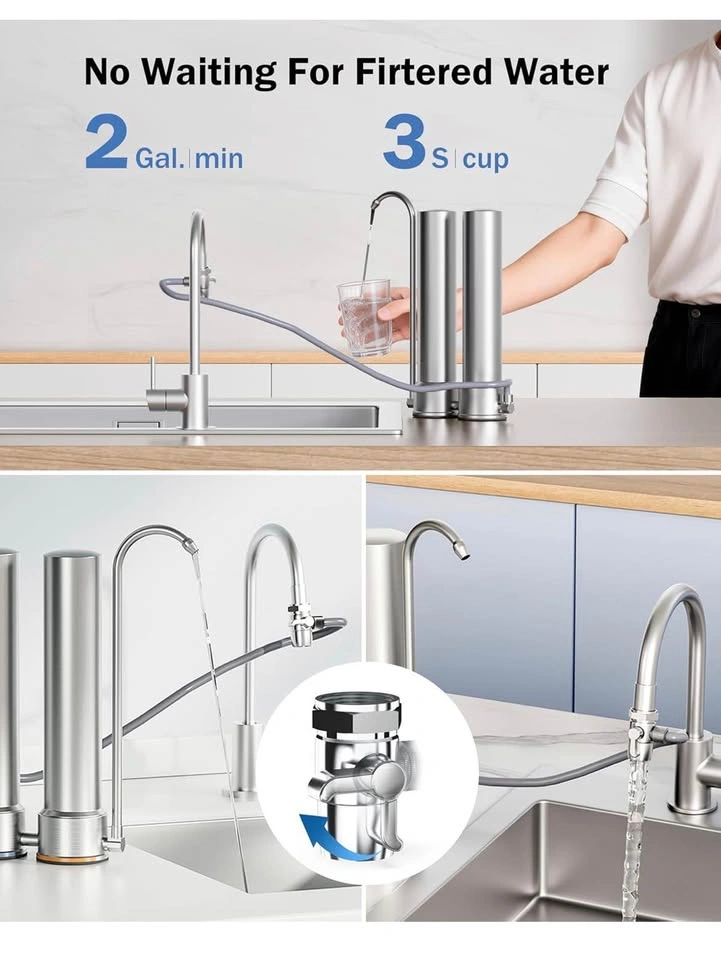 New Countertop Water Filter System, NSF Certified - photo 5