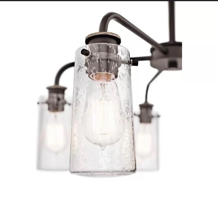 New 5-Light Classic Traditional Chandelier in Brown - photo 5
