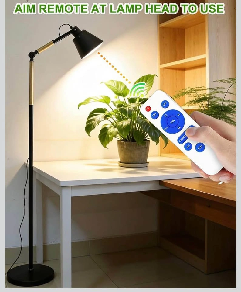 New Standing Plant Grow Light, Full Spectrum LED, 4/8/12H Timer - photo 5