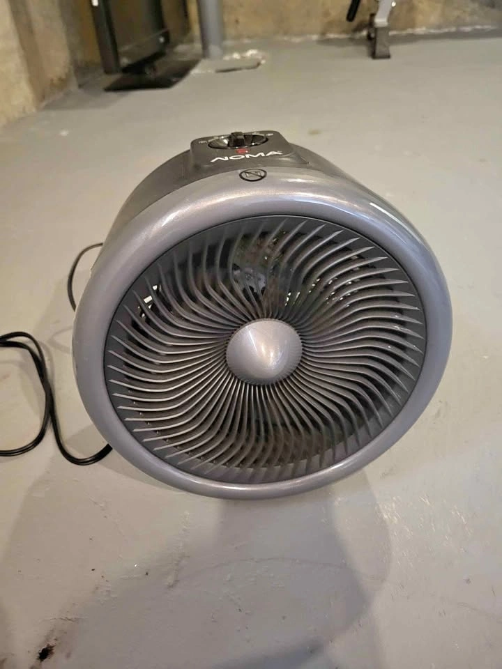 NOMA Personal Space Heater & Fan – Like New