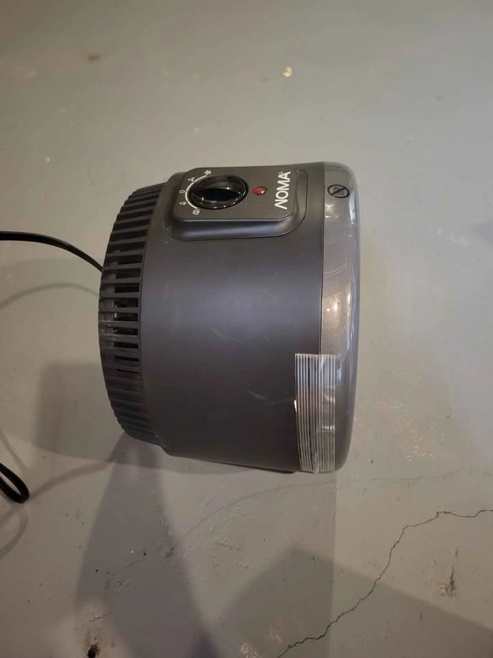 NOMA Personal Space Heater & Fan – Like New - photo 2