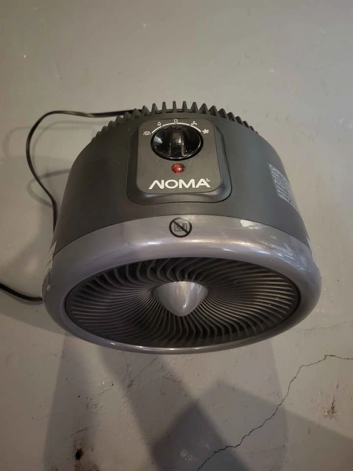 NOMA Personal Space Heater & Fan – Like New - photo 3