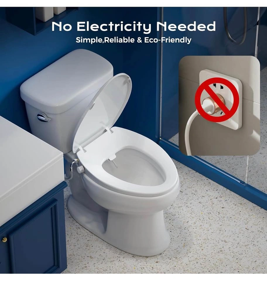 New Bidet Toilet Seat – Non-Electric, Slow-Close Lid - photo 5