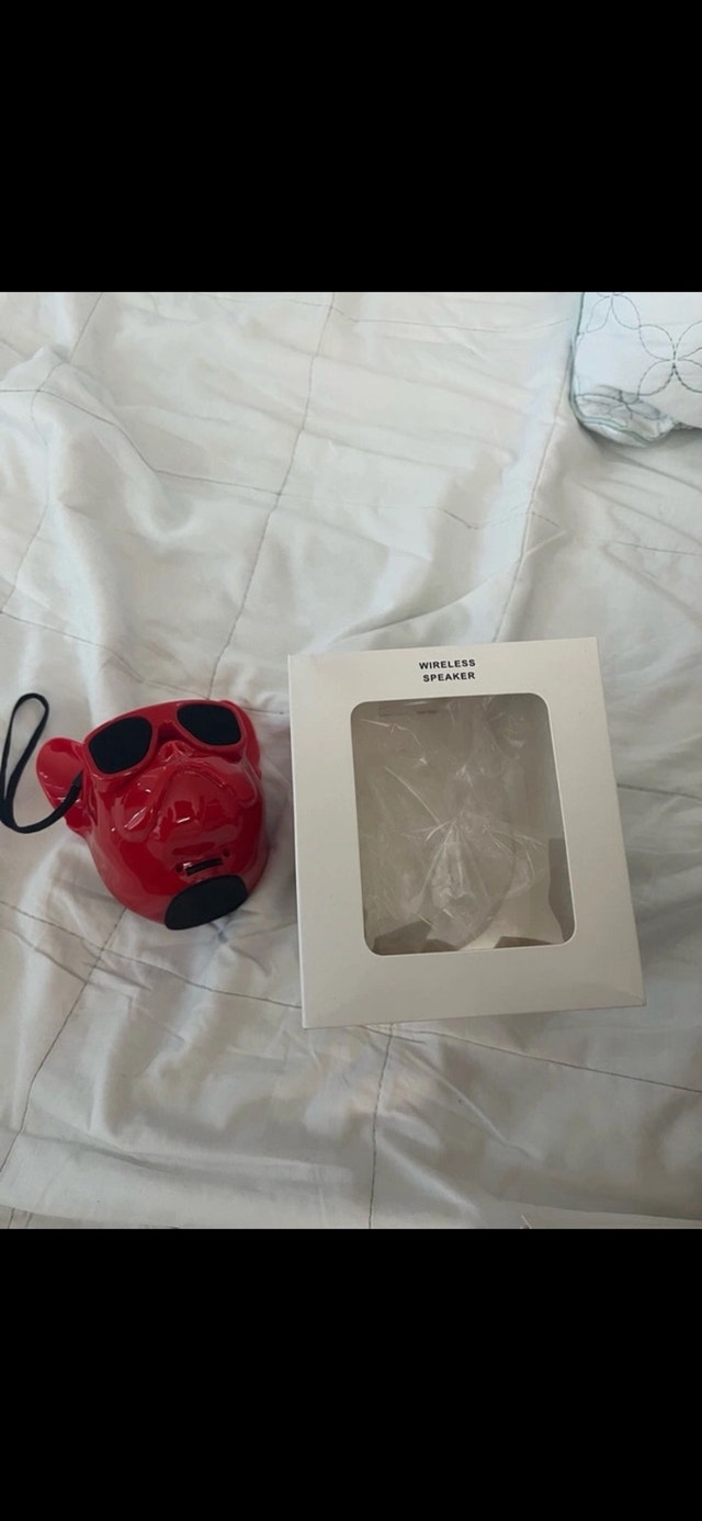 Pug Dog Shaped Bluetooth Speaker