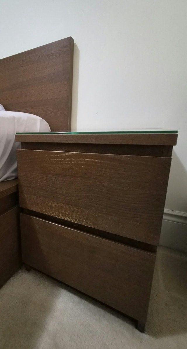 IKEA MALM Night Tables x 2 - photo 2