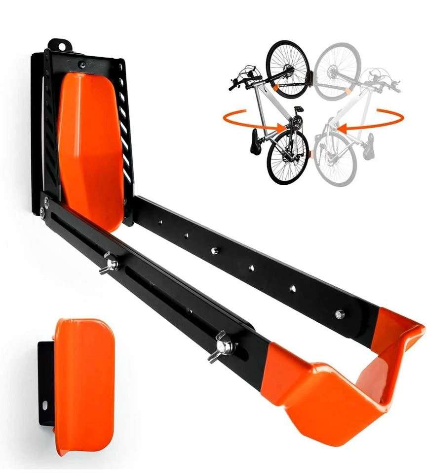 New Swivel Bike Rack Wall Mount, 2 PCS Bike Hanger