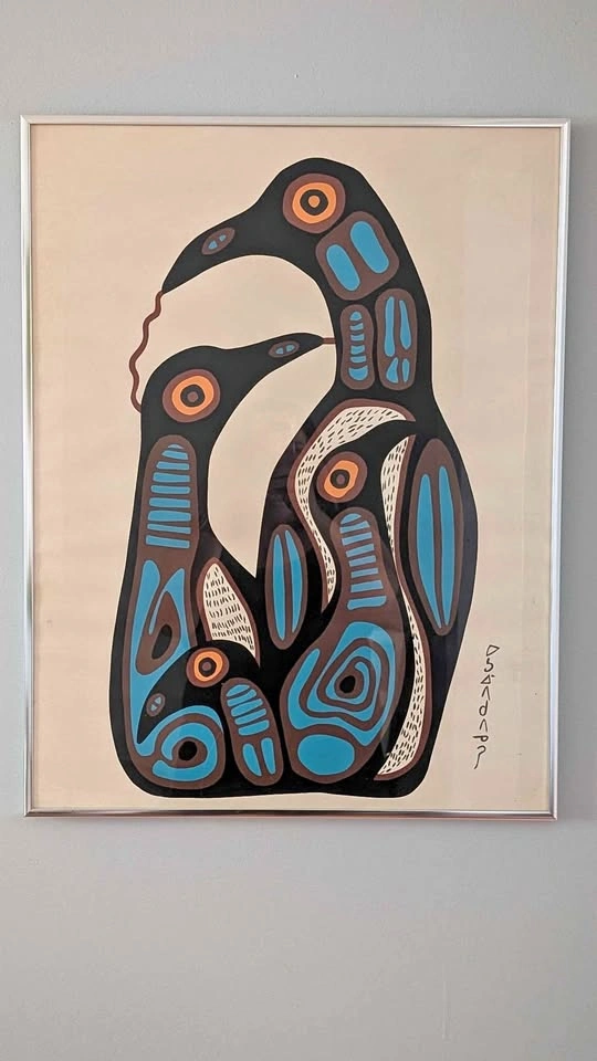 Norval Morrisseau Framed Art Print