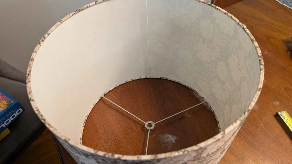 Floral Drum Lampshade - photo 4
