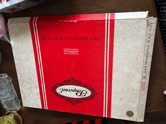 Pimpernel Acrylic Placemats