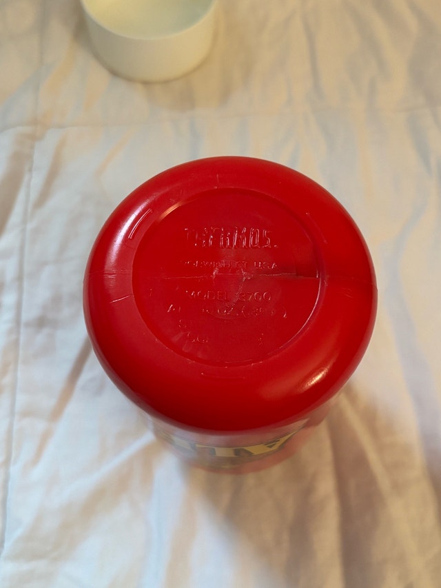 Vintage 1987 Alf Thermos Only With Stopper & Cup Cap - photo 5