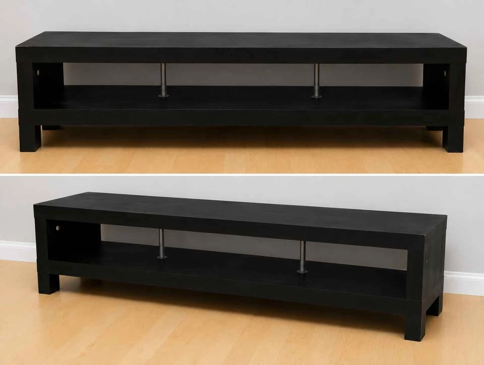 IKEA Lack TV Unit Black - photo 2
