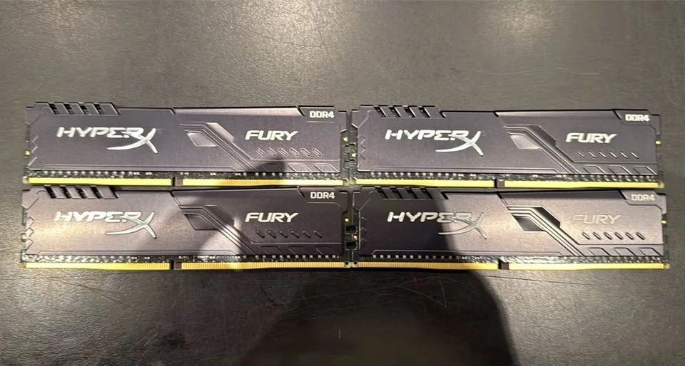 128gb HyperX Fury DDR4 3200 RAM