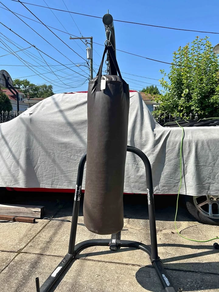 Everlast punching bag with stand