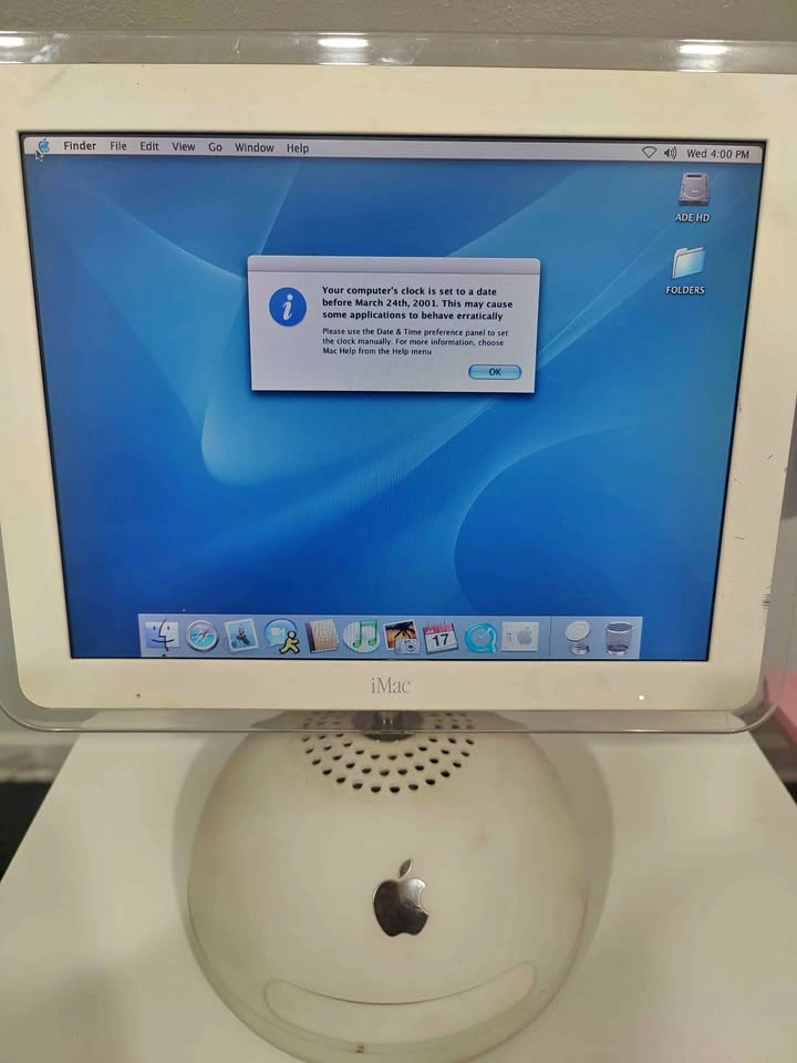 Apple iMac G4 works